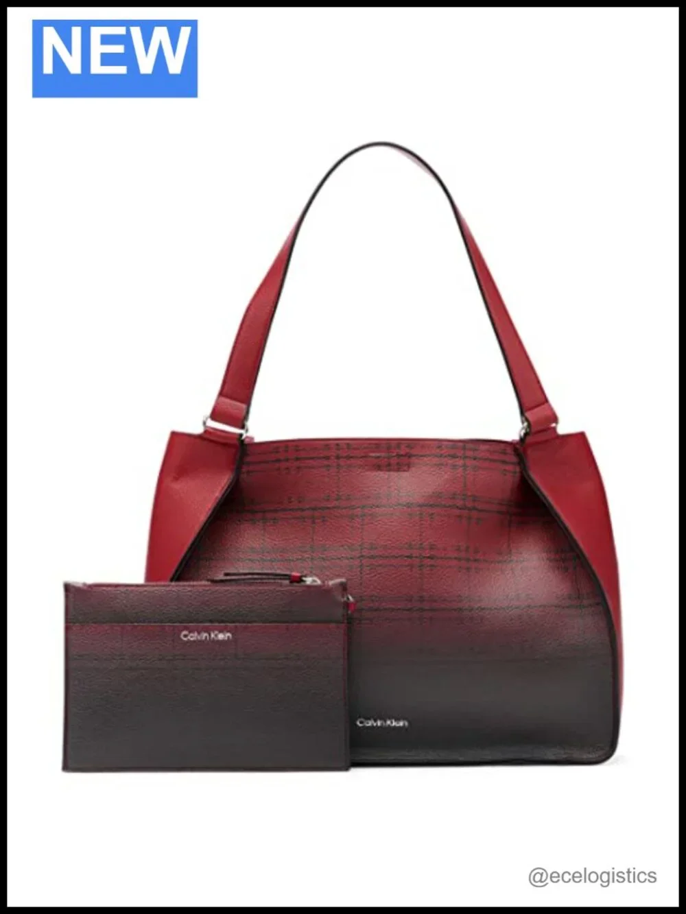 Vegan Leather Satchel Handbag with Crossbody Strap